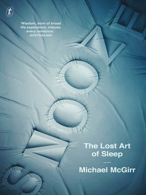 cover image of Snooze: the Lost Art of Sleep